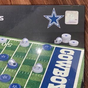 DALLAS COWBOYS NFL Master Piece Checkers Game *NEW*